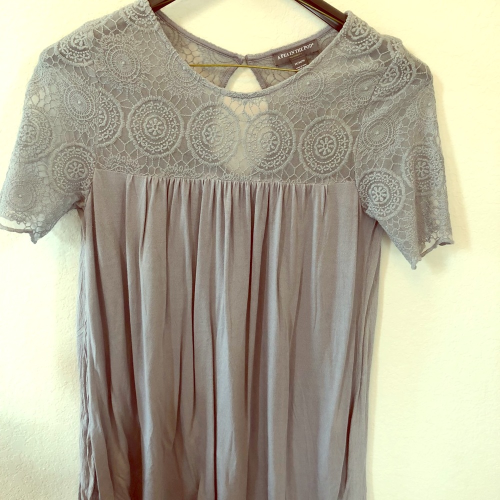 A Pea in the Pod Gray Shirt